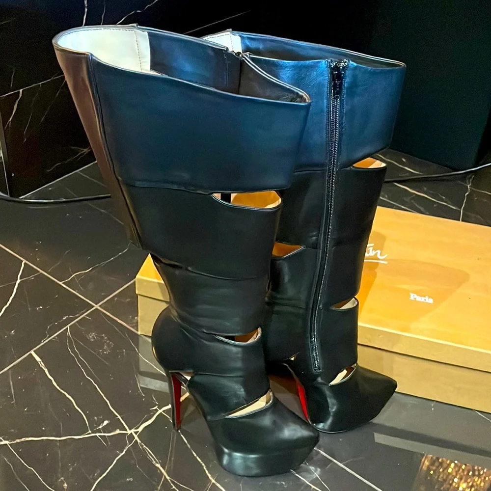 Christian Louboutin Bandita Boots - Picture 1 of 13